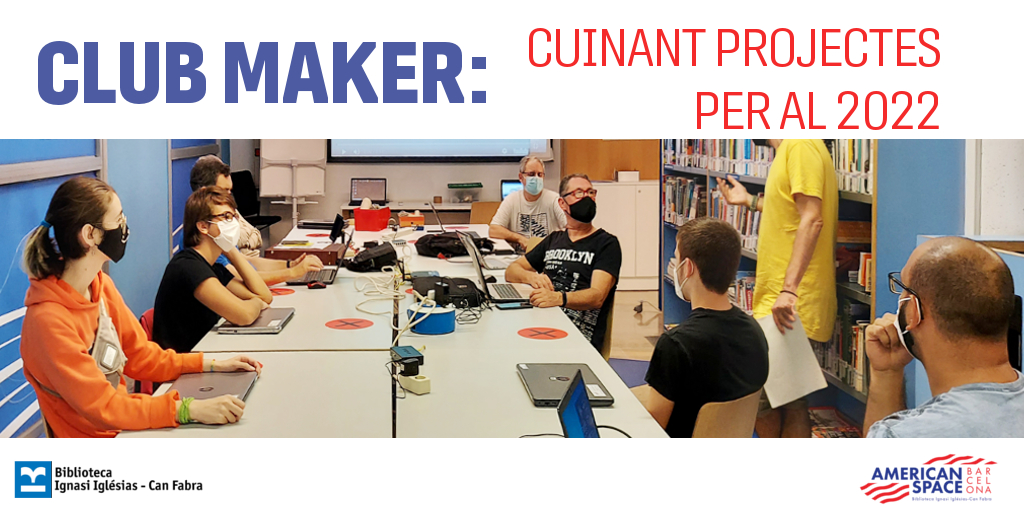 bibcanfabra's tweet photo. Els #Geeks del #ClubMaker escalfen motors per aquest nou any: tempesta d'idees 🌩️per a la nova temporada🤯
Tenim talent de sobra! 🤪I com cada any, ens sorprendran amb els seus ginys! 🧩Anirem informant!🧐 Comencem!💥 #AmericanSpaceBCN https://t.co/rLxH2vmq52
