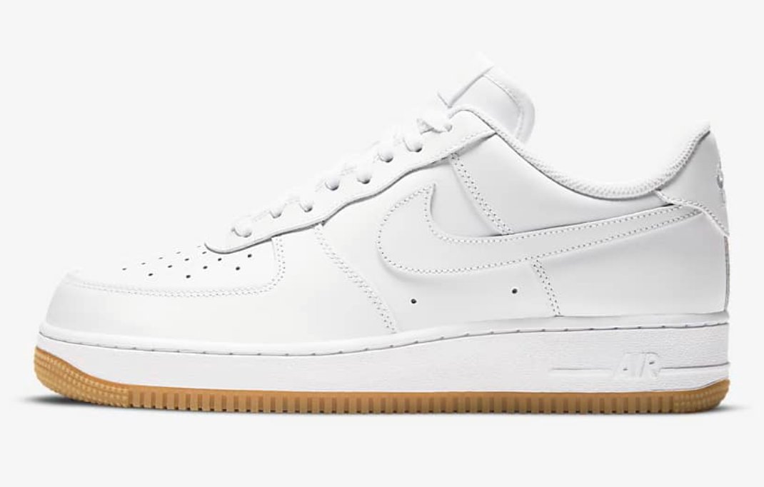 Ad: Nike Air Force 1 '07 'White/Gum’ few sizes available via DSG => bit.ly/3kTsLiJ