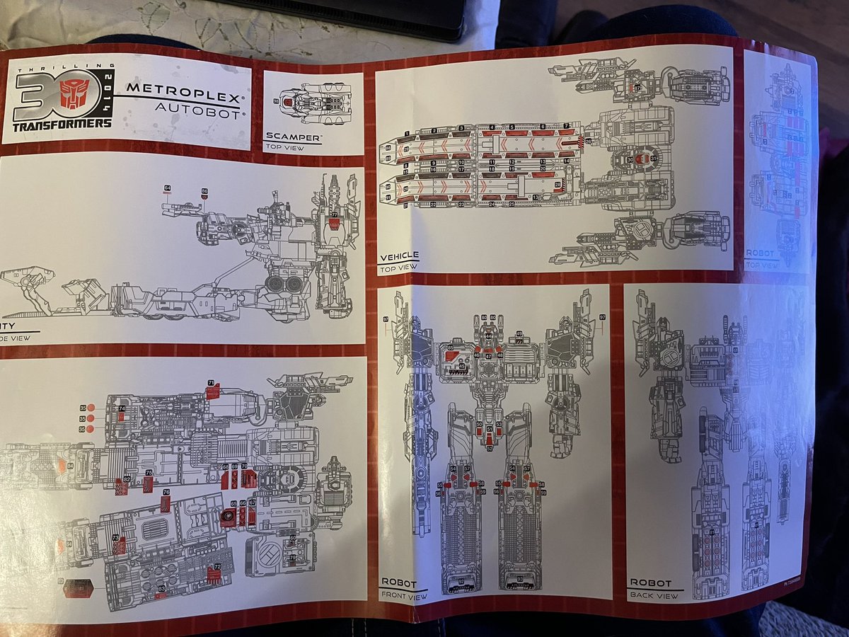 ToyTravelling's tweet photo. The stickering begins… #Transformers #Metroplex #Generations #TitanClass https://t.co/l5Xp2Z6GRu