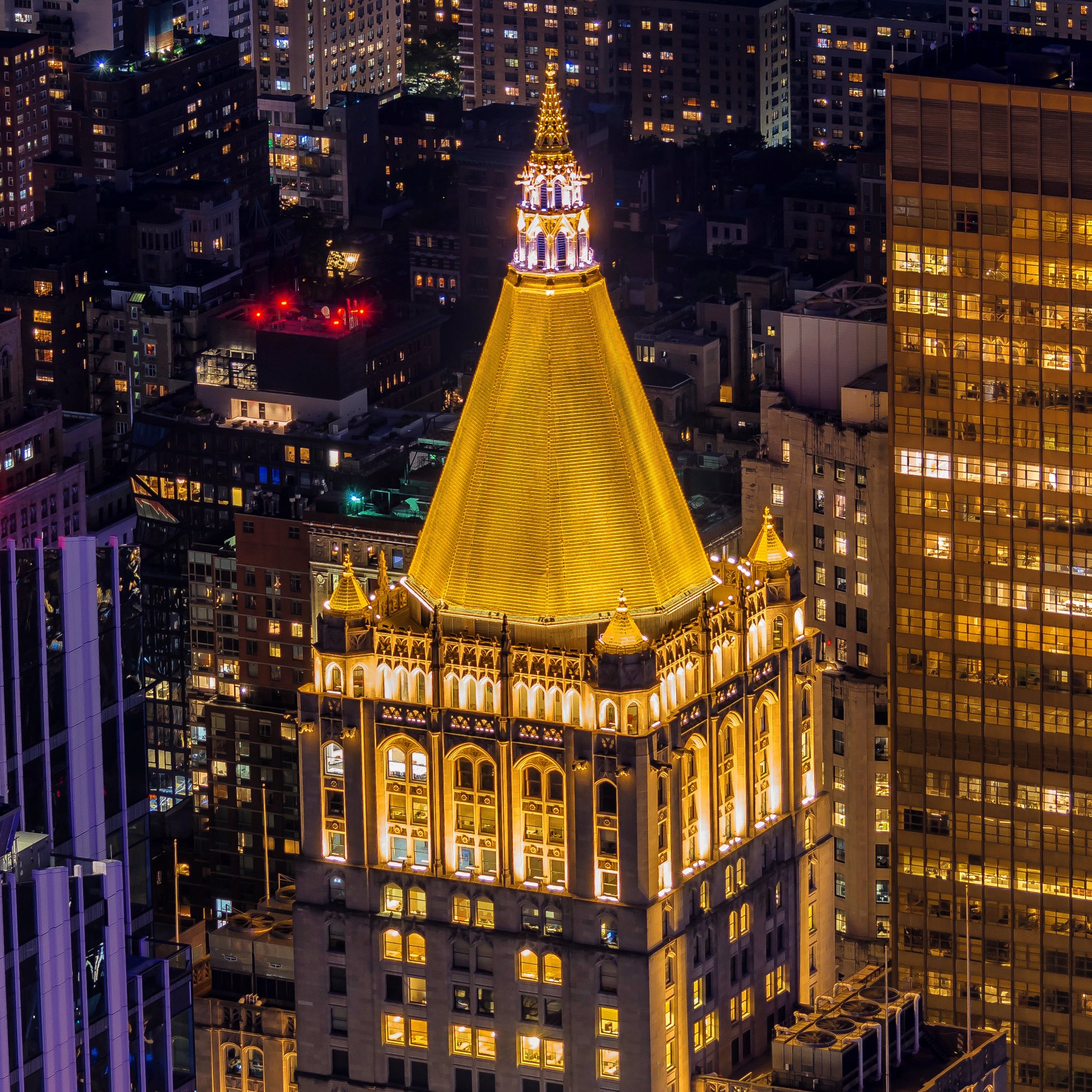 Noel Y. Calingasan • NYC on Twitter "Gilded The New York Life Building with the gilded roof
