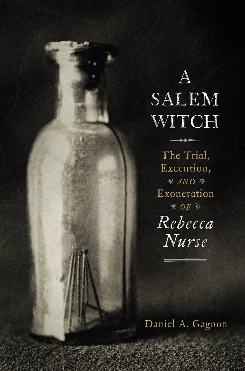 DanGagnonUSA's tweet photo. Today is publication day for A SALEM WITCH, my new biography of Salem Witch-Hunt victim Rebecca Nurse! Thank you to all who preordered - it is already on its second printing! https://t.co/EcZsiZGo7C