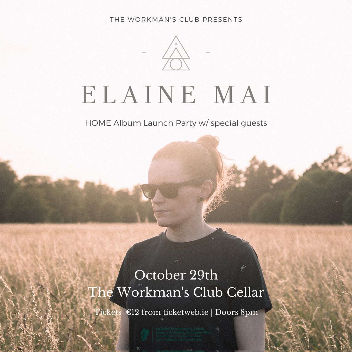 Album launch show news! 📢 I'll be launching my debut album 'Home' on October 29th in @WorkmansDublin's Cellar. Some very special guests joining me on the night as well so you don't want to miss this one! 💥 Tickets on sale now: ticketweb.ie/event/elaine-m…