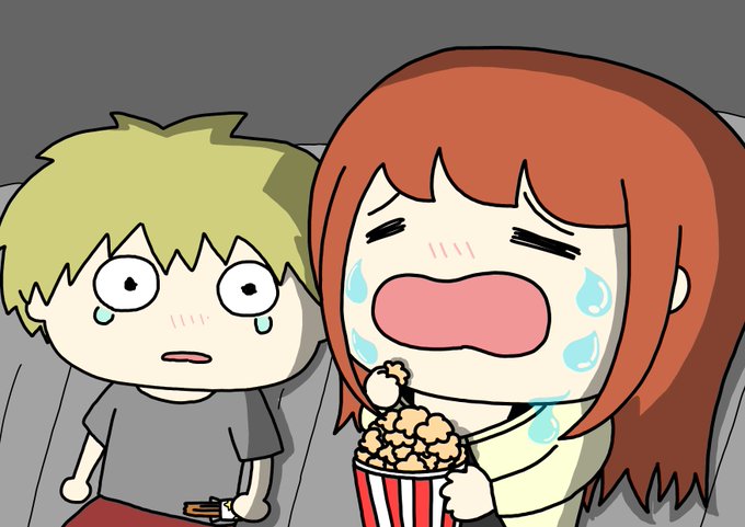 「couch popcorn」 illustration images(Latest)