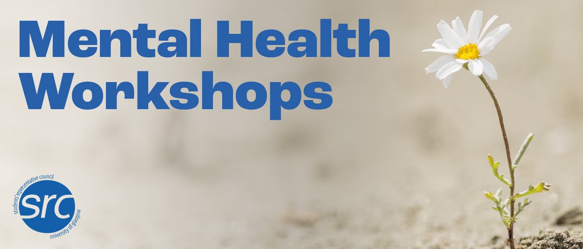 Looking after your mental health whilst at <a href="/UofGlasgow/">University of Glasgow</a> is incredibly important

To help you learn skills that you can use to look after yourself and others, the SRC runs 2 mental health workshops: 🤝 Mind Your Mate &amp; 🌼Emotional Resilience Skills

Sign up: glasgowunisrc.org/workshops
