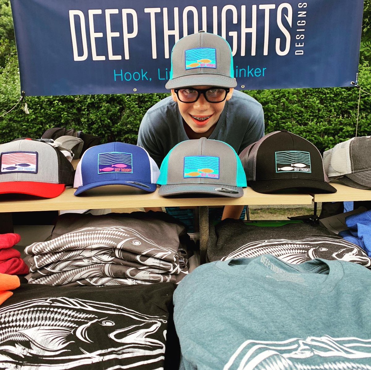 FishingTeesHats's tweet photo. Excited to return to @SandwichChamber #sandwichfest this Saturday! Stop by and talk #fishing with us.

#sandwichma #capecod #capecodevents #capethings #fishinghat #fishingshirt https://t.co/GMcRzwiZqi