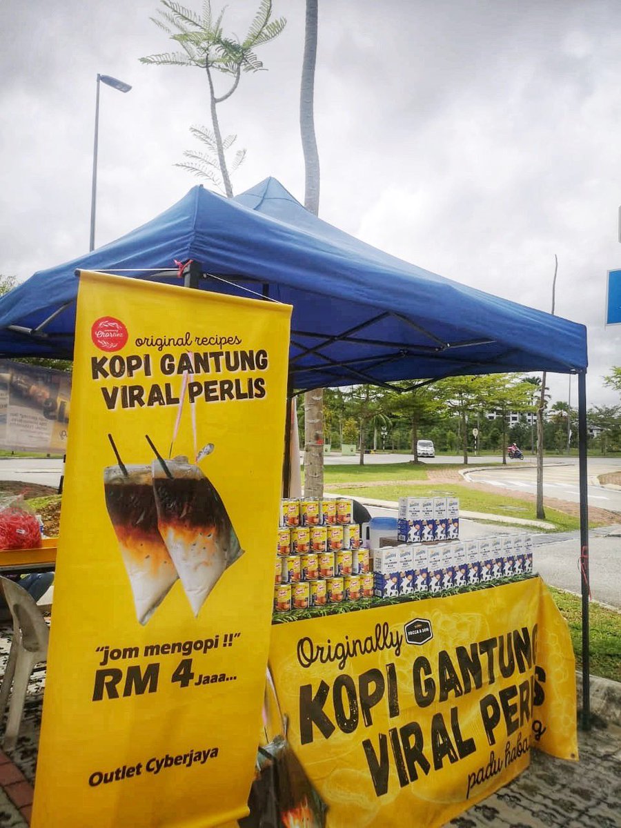 Kopi gantung viral perlis