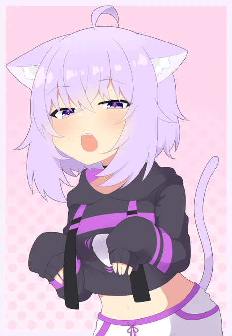 にゃあ #絵かゆ 