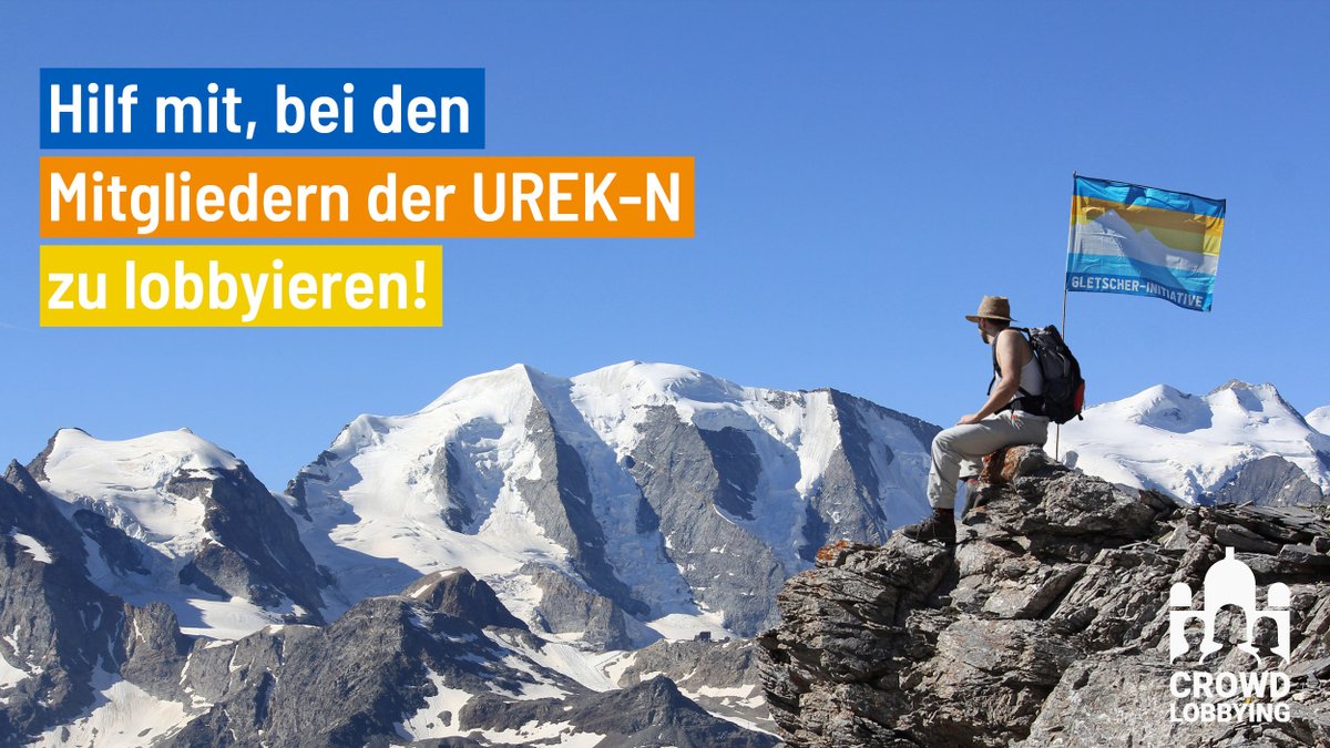 dani_graf's tweet photo. 🔥 Wow, bereits über 1'00 Nachrichten an UREK-N Mitglieder verschickt! #CrowdLobbying #GletscherInitiative @ParlCH https://t.co/55GhJfc4Kf https://t.co/98luY8hIM8