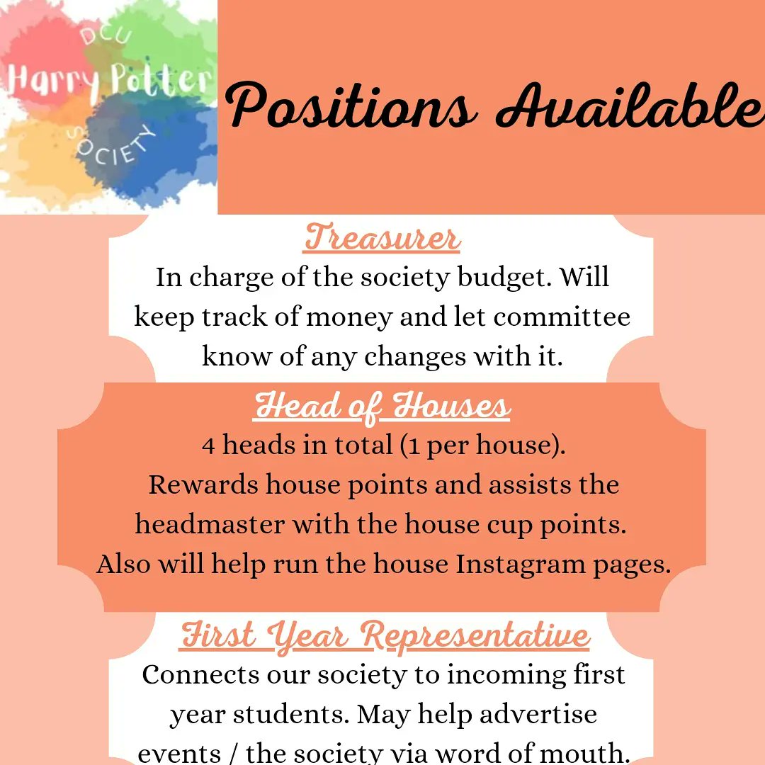DCU Harry Potter Soc tweet media