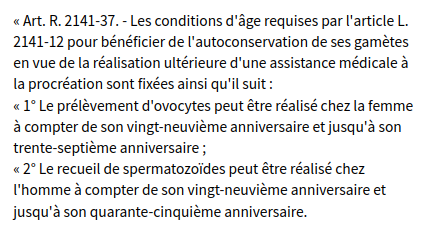 Youhou ! Le décret d'application de la loi #Bioéthique fixant les conditions de la #PMApourtoutes est paru. Comme on pouvait s'y attendre il est... transphobe. legifrance.gouv.fr/jorf/id/JORFTE…