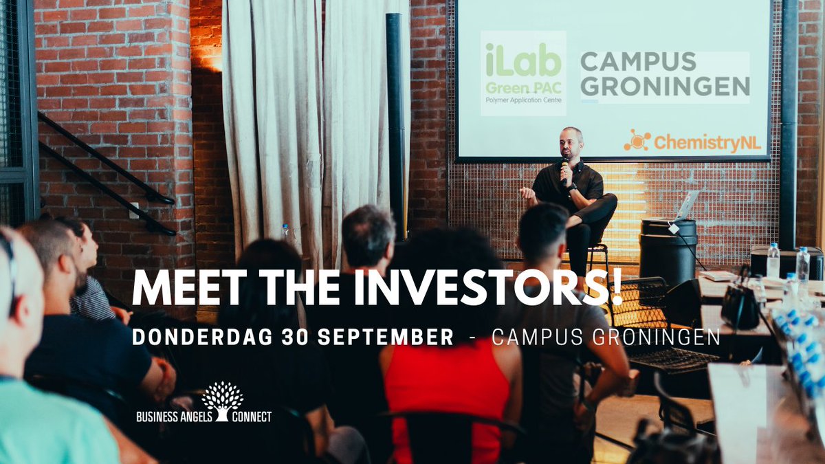 Morgen de 30e op de Campus Groningen is het zover, we hebben 7 veelbelovende bedrijven die pitchen, maar ook 3 investors die hun pitch houden. Helaas is er niet voor iedereen plek, we zitten helemaal VOL, gelukkig is er een filmploeg bij🎬📽️ @greenPACilab <a href="/campusgr_/">Campus Groningen</a> <a href="/ChemistryNL/">ChemistryNL</a>