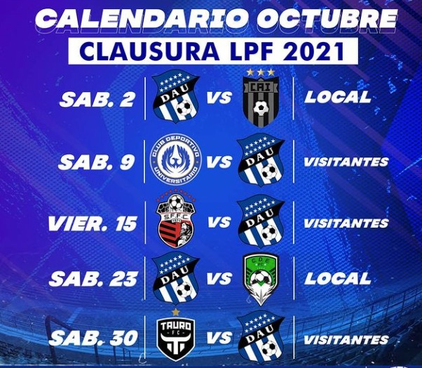 Furia Colonense (@furiacolonensec) on Twitter photo Como amanecen los hinchas del Expreso Colonense 🔵🔵 <a href="/ArabeUnido_/">Árabe Unido de Colón</a> aquí les dejamos el calendario del mes de octubre, para que ajusten su agenda desde ya 💪💪.
#SoyDAU
#XLa16⭐ Como amanecen los hinchas del Expreso Colonense 🔵🔵 <a href="/ArabeUnido_/">Árabe Unido de Colón</a> aquí les dejamos el calendario del mes de octubre, para que ajusten su agenda desde ya 💪💪.
#SoyDAU
#XLa16⭐