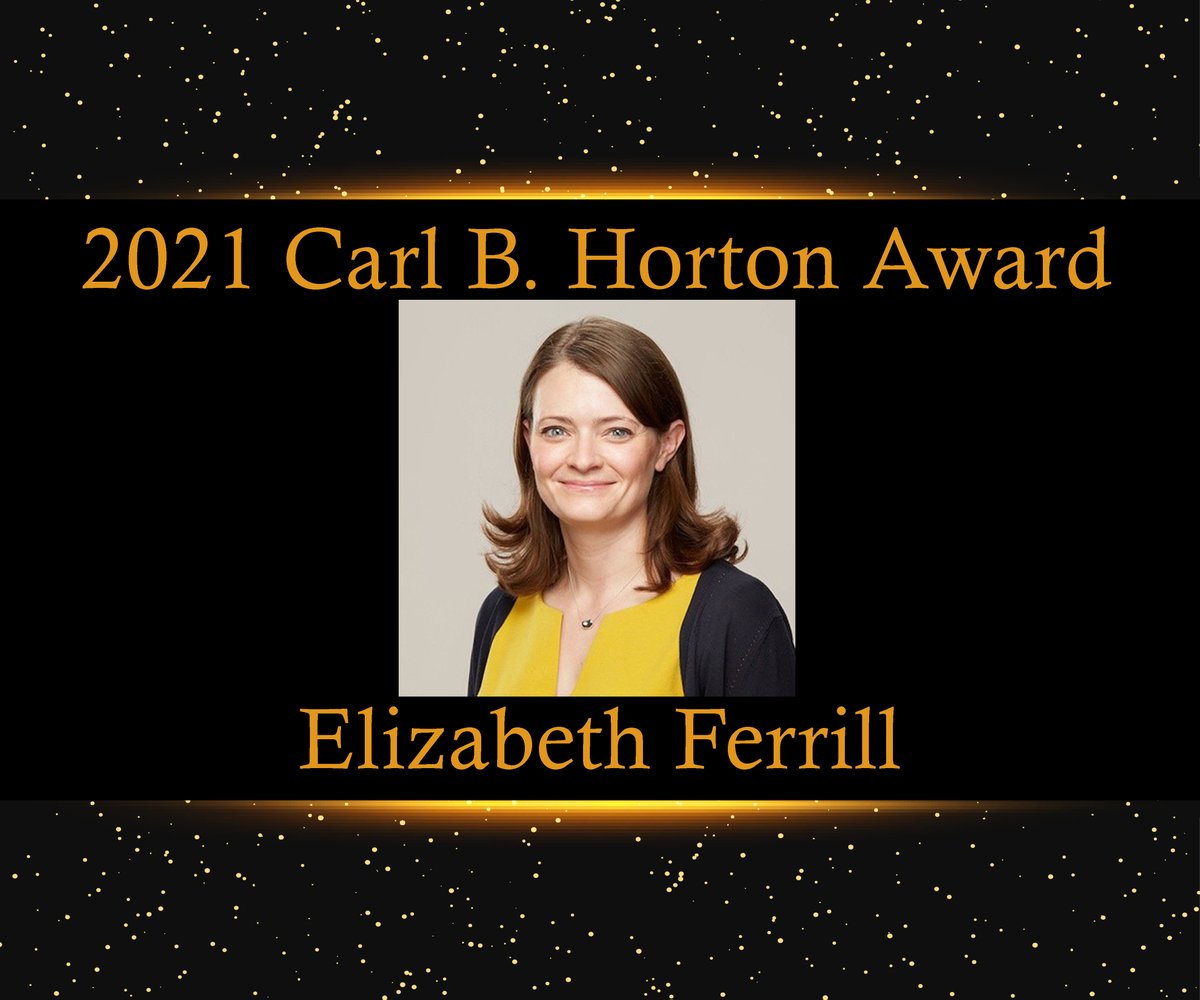 IPO's tweet photo. IPO is proud to present the 2021 Carl B. Horton Distinguished Service Award to Elizabeth Ferrill for her leadership and dedication to IPO. Thank you for your tremendous contributions and CONGRATULATIONS! #IPOAM21 #intellectualproperty
@FinneganIPLaw https://t.co/XF0unKoMs7