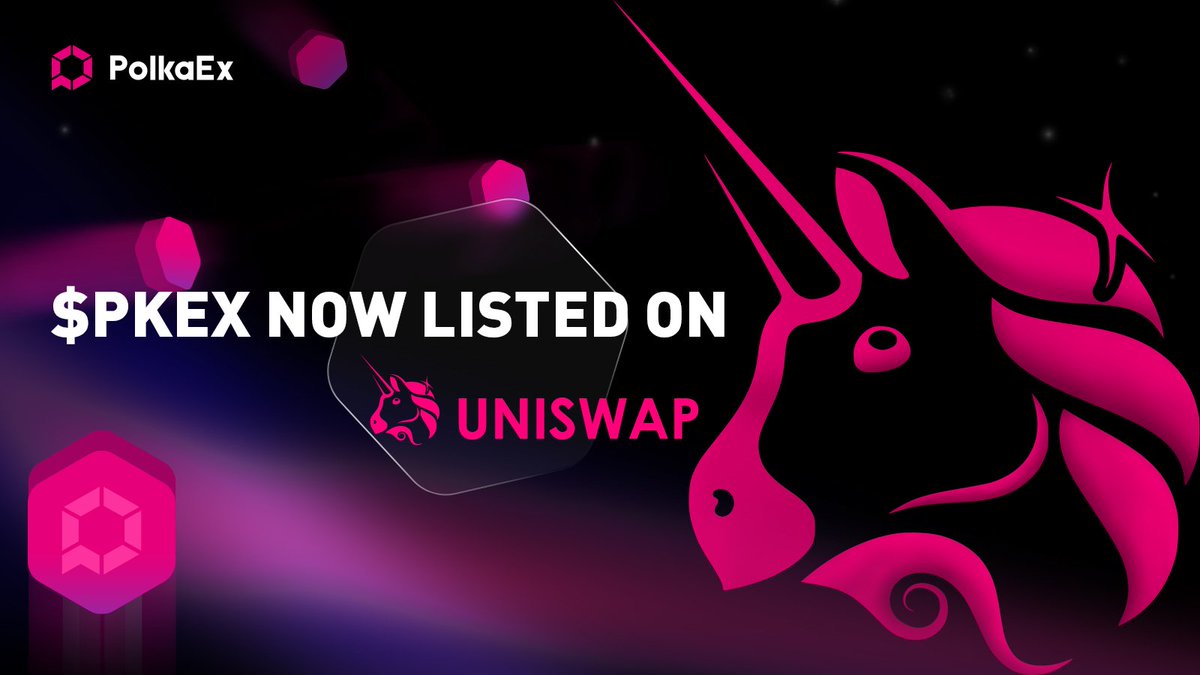 LISTING ANNOUNCEMENT!!

✅ The $PKEX token has successfully been listed on Uniswap and trading is LIVE!

➡️ Trading link: app.uniswap.org/#/swap?inputCu…

👀 Chart: dextools.io/app/ether/pair…

✅Contract address: 0xe6f143a0e0a8f24f6294ce3432ea10fad0206920