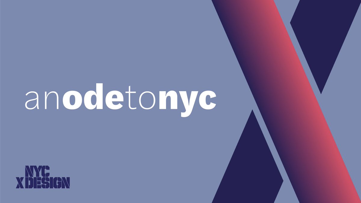 We are excited to participate in the second edition of @NYCxDESIGN’s city-wide exhibition, #OdetoNYC! Beginning 10/1, visit our Chelsea showroom to view a selection of posters from the #OdetoNYC collection as part of a heartfelt graphic tribute to NYC!