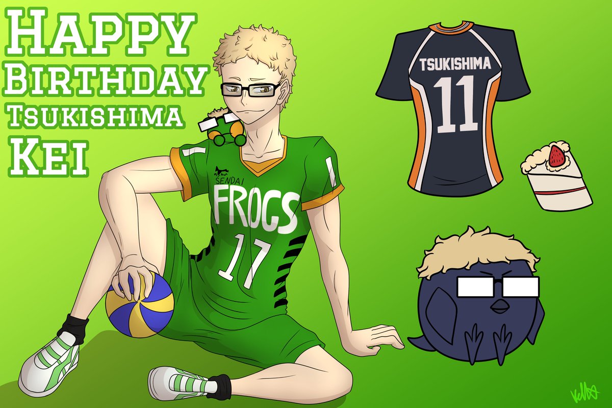Salmonpro16's tweet photo. This is 2 days late cause I'm a disappointment of a fan girl, but school work comes first! #tsukishimakei #sendai #tsukishimabirthday #haikyuu #fanart #orginaldrawing #weeb #fangirl #anime #timeskip #happybirthday #birthday #favoritecharacter #failednosimpseptember #volleyball https://t.co/L30FOPBZnd