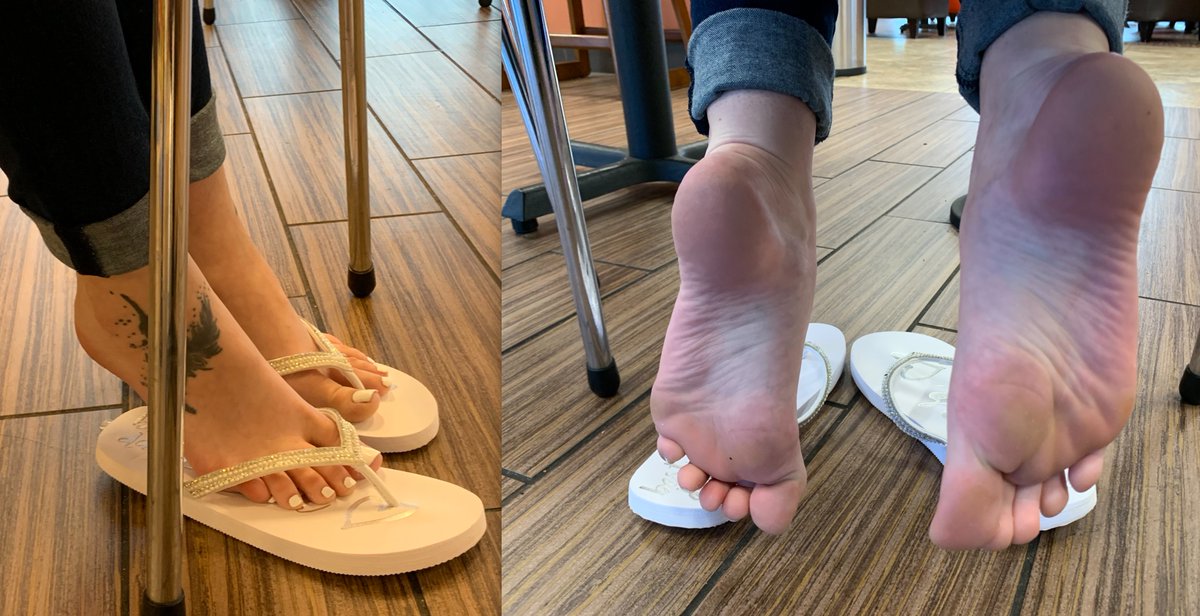 badassbeckyshow's tweet photo. If You were sitting in a Cafe having some Tea,and suddenly see LITTLE MISS MACI studying with a clear view of her Feet-would you keep sipping your tea and sneak in a few peaks?🧐or would you get up from your seat,CUM over and speak and compliment MACI on her Sexy SIZE 8 1/2 FEET? https://t.co/liyIS7hz2Z