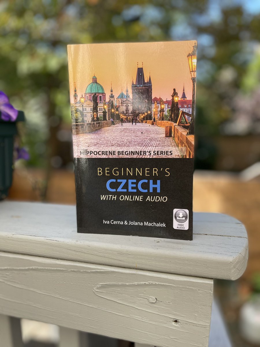 hippocrenebooks's tweet photo. New release! 🇨🇿 Beginner’s Czech with Online Audio 🇨🇿
 
Hippocrene: https://t.co/XwMWc7mgnH
Amazon: https://t.co/mLfTQNxP5E
Bookshop: https://t.co/a1LDYXxXI5  #czech #czechrepublic #czechlanguage #learnczech #foreignlanguages #learnathome #slaviclanguages #visitczechrepublic https://t.co/vRWXyhrh6p
