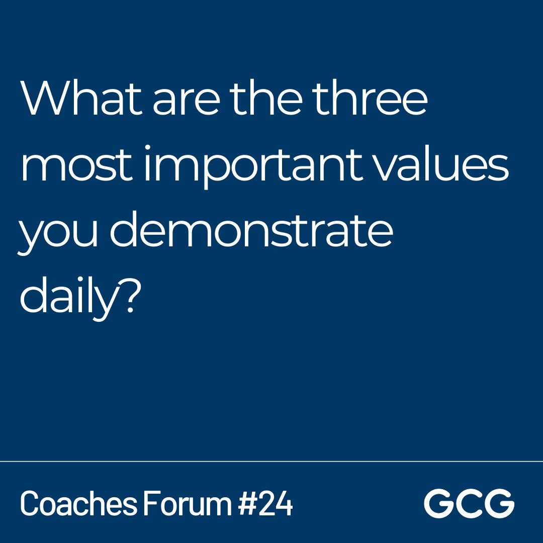 gabyawad's tweet photo. What are the three most important values you demonstrate daily? 🧐
Share your thoughts in the comment section below! 💬
Give this post a share to spread your knowledge as well. 💡
#leadership #leadershipcoaching #leadershipdevelopment #executivecoaching #LeadForGood https://t.co/72z4ANiwRT