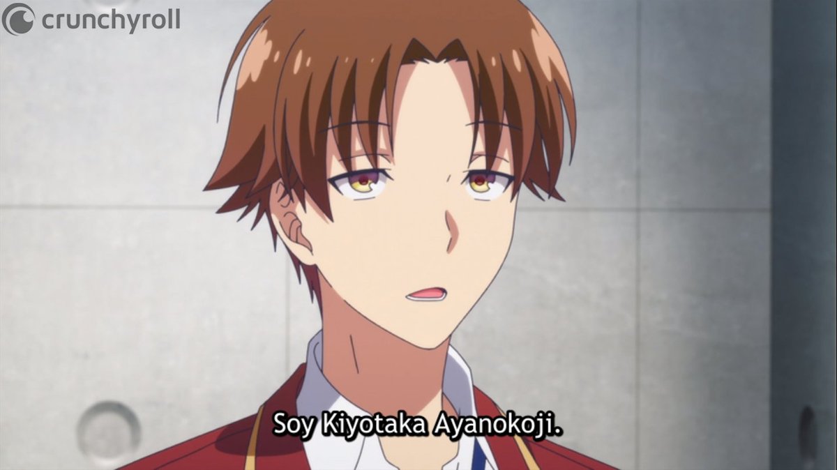 crunchyroll_es's tweet photo. Mucho gusto 🤝

Anime: Classroom of the Elite https://t.co/oK1X7uRmlj