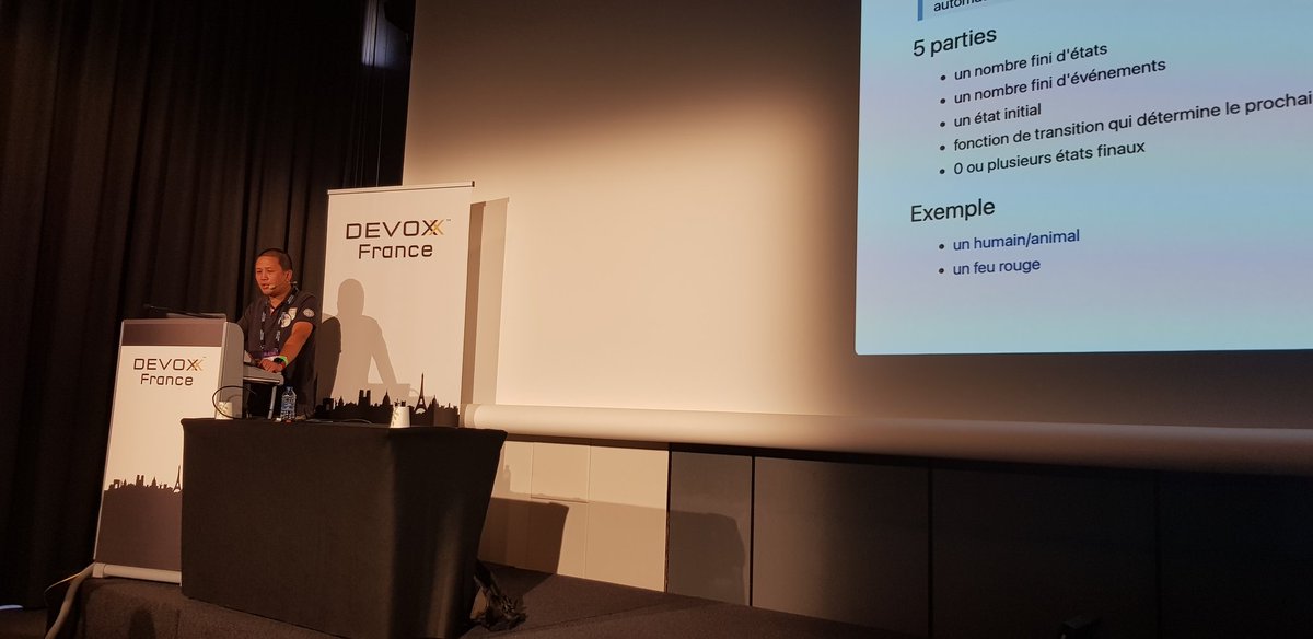yassine_meherzi's tweet photo. Une UI dans tous ses états avec XState
avec @rodbung @DevoxxFR #DevoxxFR https://t.co/rGufwl4CIG