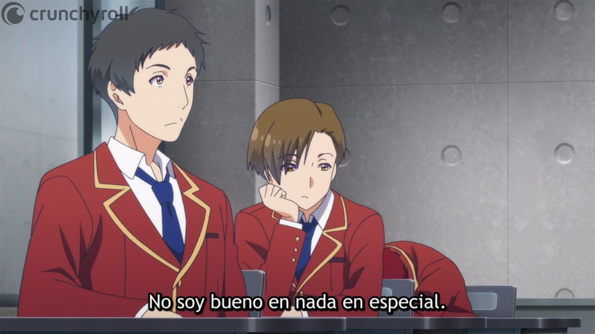 Mucho gusto Anime: Classroom of the Elite.