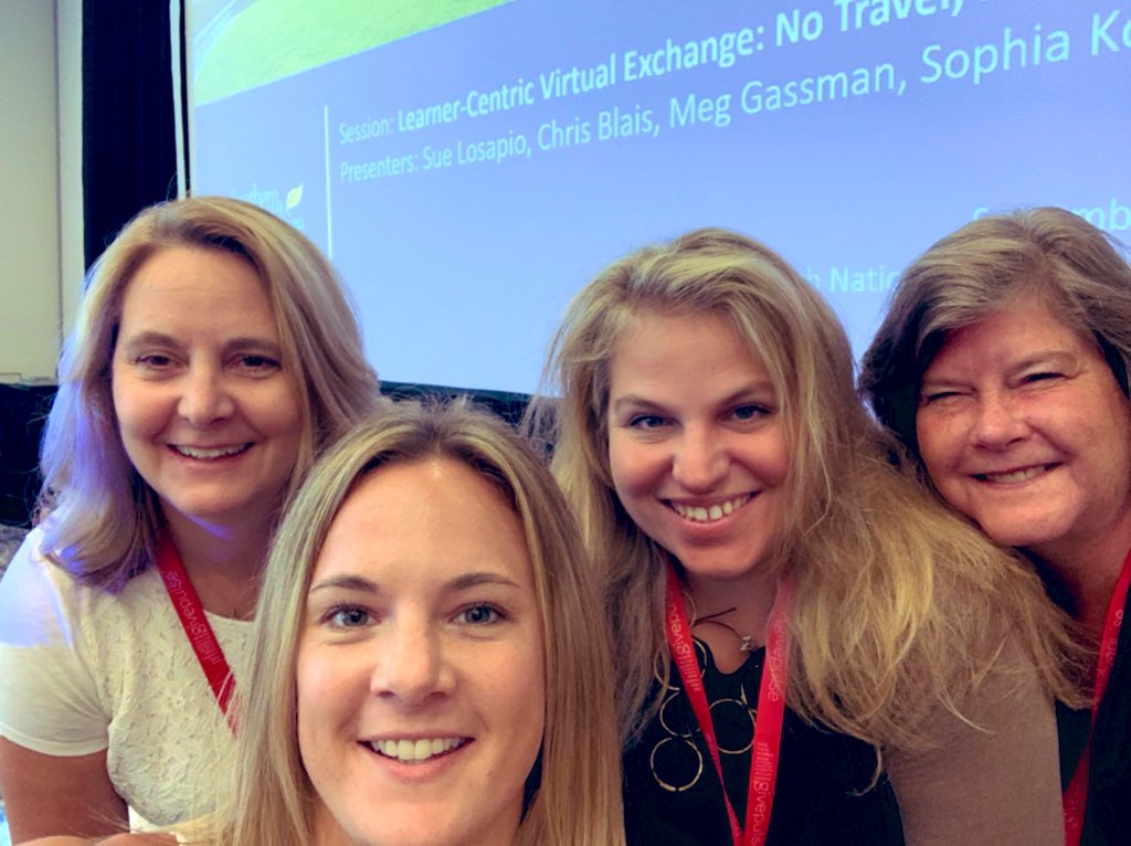 SophiaKoustas's tweet photo. @NSEEOrg thank you for a wonderful conference! It was a pleasure presenting with my @SNHUBusiness @SNHUOnCampus colleagues @Profblais @Professor_Food @MTGassman on the topic of #virtualinternationalexchanges and #businesschallenges #experientialeducation #learnercentric https://t.co/D9z9gNFfQD