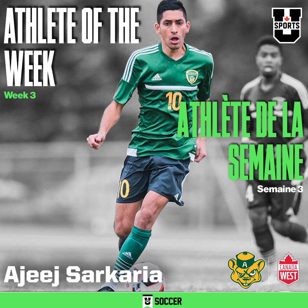 USPORTSca's tweet photo. 🚨@MRUCougars Greenley &amp; @BearsandPandas Sarkaria named U SPORTS Athletes of the Week.

Athlètes de la semaine: Greenley (@MRUCougars) et  Sarkaria (@BearsandPandas) mis à l’honneur.

🔗EN: https://t.co/U2kP0HJtWp 🔗FR: https://t.co/RBDecUhMpb

#ChaseTheGlory | #ViserHaut https://t.co/7hXTK6qxHS