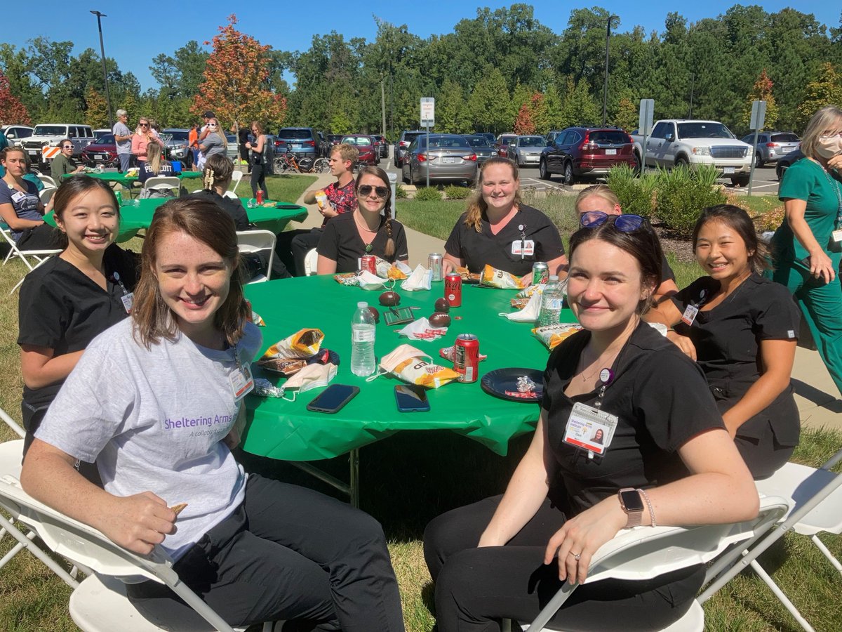 SportableRVA's tweet photo. The #tailgateoftheweek, presented by The Old Dominion Group, is the @SAI_Rehab Tailgate!
SAI wrapped up #NationalRehabAwarenessWeek by supporting Sportable’s mission with tailgate fare, boccia & cycling demos for patients & staff, and an epic bike race with SAI executives. https://t.co/qhI9kAjTaM
