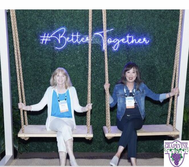 VisitGrapevine's tweet photo. Eleanor George and Connie Ash attended the ConferenceDirect Annual Partner Meeting in Orlando, Florida last week and had a wonderful time meeting CD Associates! #BetterTogether #ConferenceDirect https://t.co/8q28UMdSmc