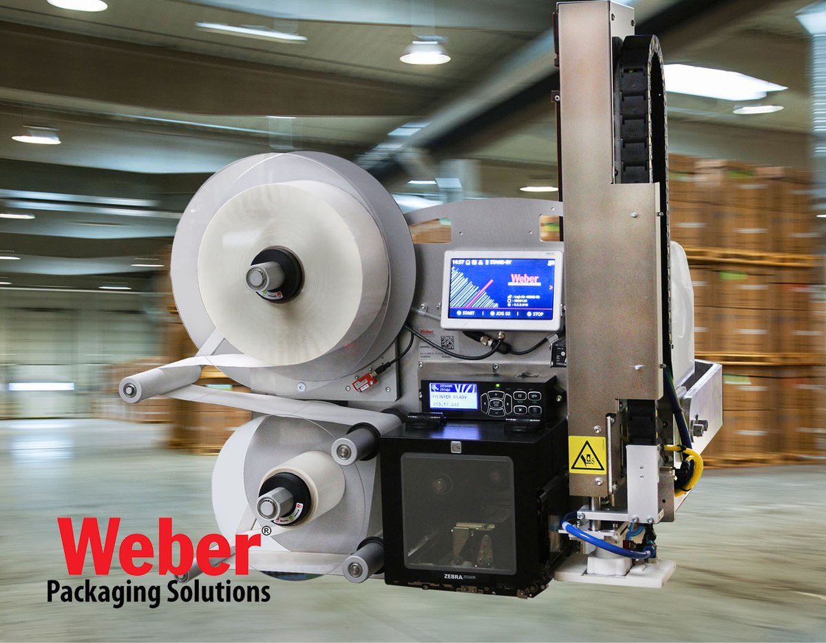 webercanada's tweet photo. ๐ฃ Weber unveiled a NEW #PrintApply system at #PACKEXPOLasVegas!
Learn moreโถ๏ธhttps://t.co/UO0nCN5cfn
#model4050 #labelprintapply #printapplysystem #labelapplicator #productannouncement #newproduct https://t.co/7O8xnHsG1W