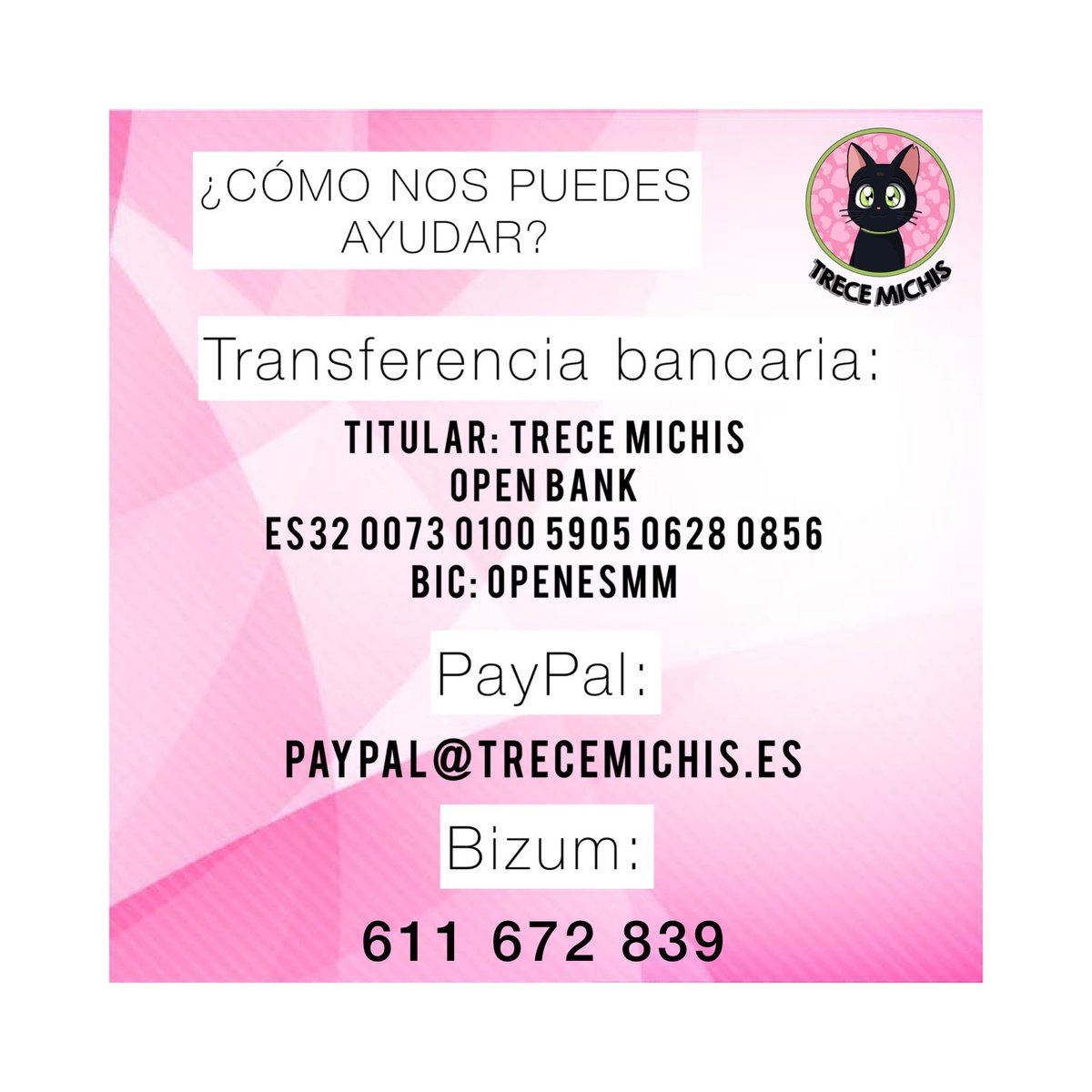 trecemichis's tweet photo. ¡Estas son las cositas que más necesitamos! ¿Quieres ayudarnos?

Puedes hacerlo a través de nuestra lista de Amazon: https://t.co/WRKxfSMJgx

A través del click and collect de Tiendanimal (Tienda de Málaga Nostrum C/Palencia N5)

O llevándola a uno de nuestros puntos en Málaga. https://t.co/53BHxmd1l7