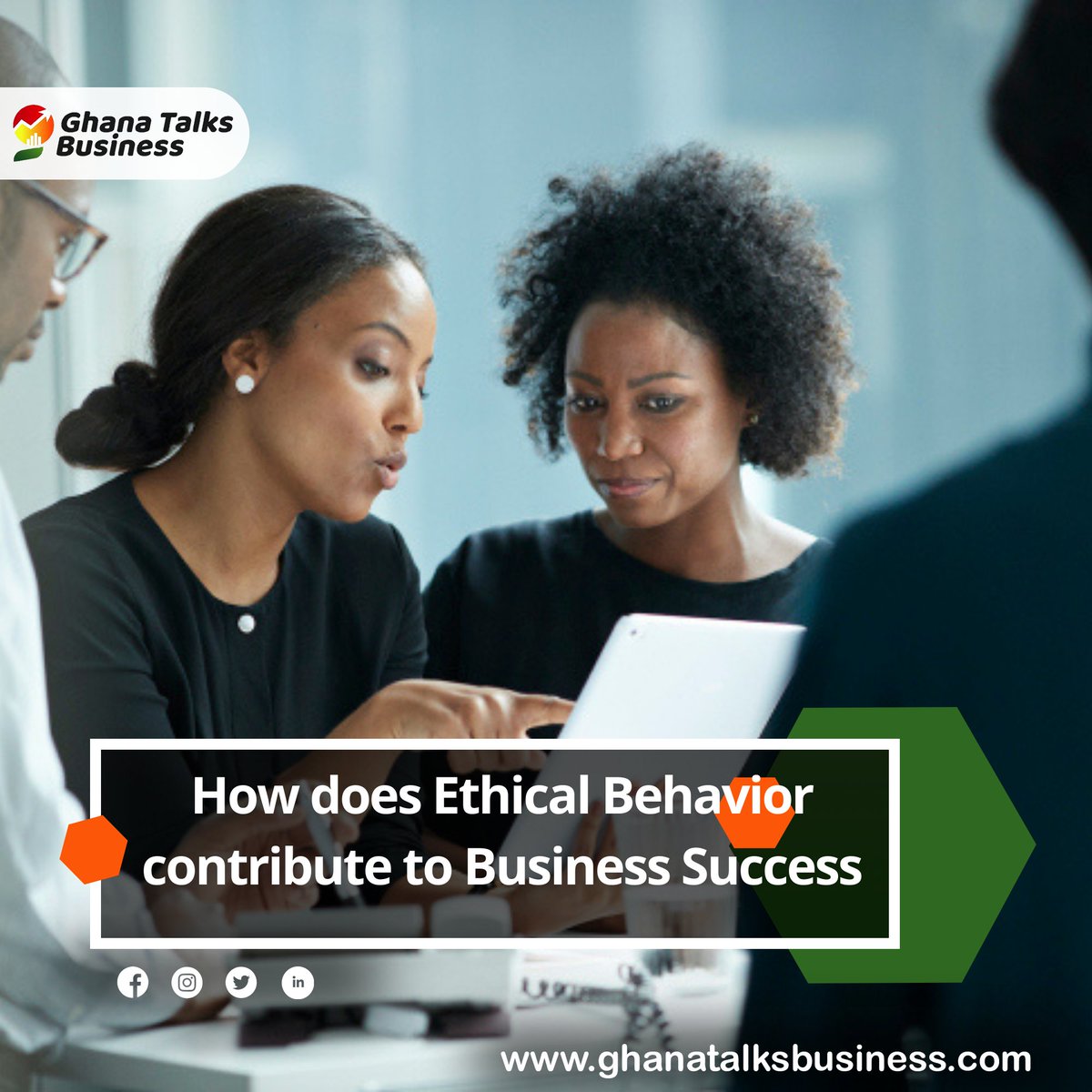 Ethical behavior is the foundation of any successful business. Without ethics it's impossible for a company to succeed. Click the link below to read on how ethics contribute to the growth of a business.
buff.ly/3B0fPgE

#ethics #startups