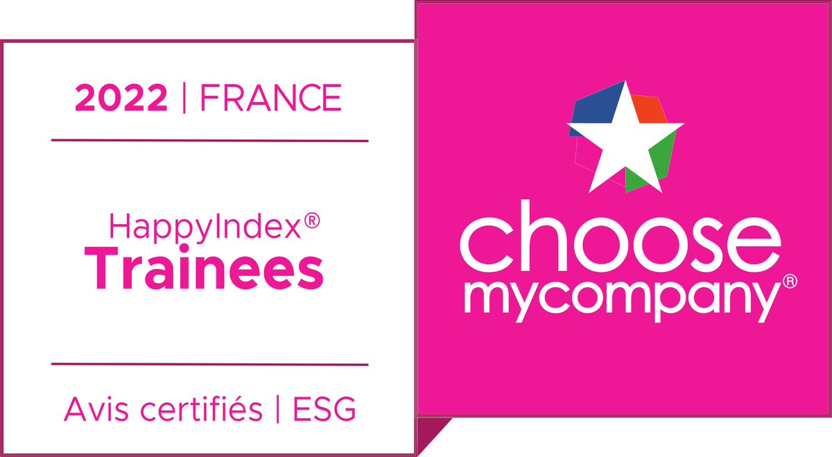 La <a href="/CaissepargneLR/">Caisse d'Epargne Languedoc-Roussillon</a> reçoit la certification #HappyTrainees 2022 🙌 
Ce label récompense les entreprises où les stagiaires et alternants sont les plus heureux. Merci à eux et bravo à nos tutrices et tuteurs pour leur accompagnement des jeunes talents ! #RévélonsLesPossibles