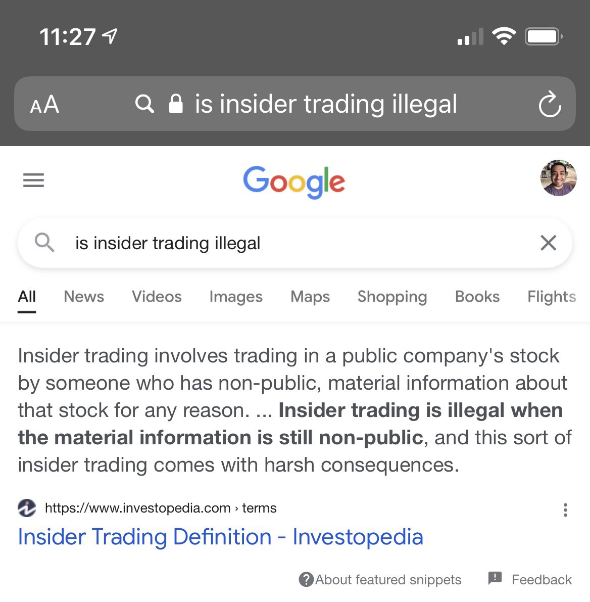 AntonioTheMexi's tweet photo. Well what do we have here? 👀🚨

Answer: Insider trading (It’s illegal)

$AMC $GME #KenGriffinLied https://t.co/KL20T46xfc