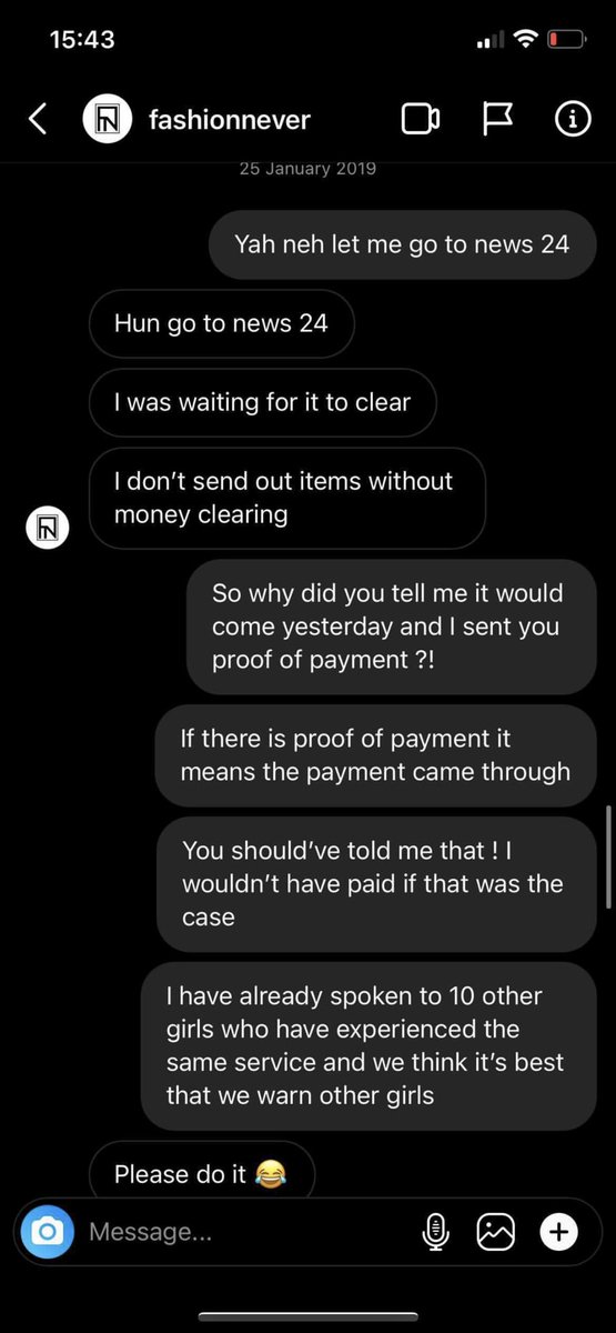 ShoniShonzurr's tweet photo. Can you imagine customer service like this?!? People are not delivering products and services and then have the audacity to treat you like this. 😂 https://t.co/Werzex8YiY