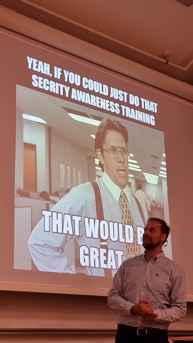 Anders Kringstad (@akringstad) on Twitter photo Snart #sikkerhetsmåneden, og <a href="/erlangsec/">Erlend Andreas Gjære</a> fra <a href="/securepractice/">Secure Practice</a> tyvstarter litt med en deilig meme på dagens felles medlemsmøte for <a href="/isf_no/">Norsk Inf.sikk.forum</a>, <a href="/dndtrdinfosec/">DnD/TRD InfoSec</a>, <a href="/cloudsa/">CloudSecurityAlliance</a> Norway og #ISACA Norway Chapter.
#InfoSecNO <a href="/DND_Norge/">DND_Norge</a> Snart #sikkerhetsmåneden, og <a href="/erlangsec/">Erlend Andreas Gjære</a> fra <a href="/securepractice/">Secure Practice</a> tyvstarter litt med en deilig meme på dagens felles medlemsmøte for <a href="/isf_no/">Norsk Inf.sikk.forum</a>, <a href="/dndtrdinfosec/">DnD/TRD InfoSec</a>, <a href="/cloudsa/">CloudSecurityAlliance</a> Norway og #ISACA Norway Chapter.
#InfoSecNO <a href="/DND_Norge/">DND_Norge</a>
