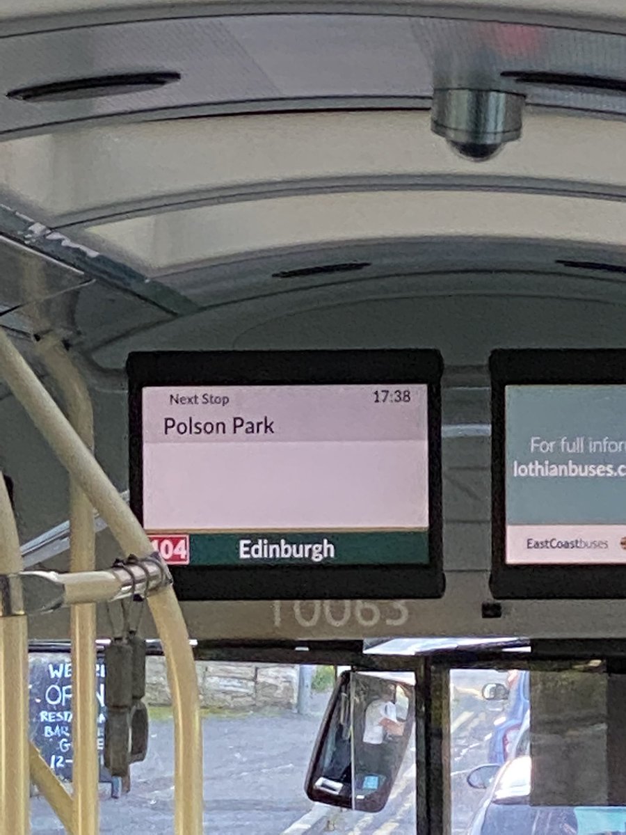 ScottHeald72's tweet photo. First time since the pandemic began, on a bus into Edinburgh with @EastCoastBuses #104 Really good Covid measures in place; bus really well ventilated. I say bus, more like a luxury coach! #nicebuses https://t.co/IJAMA8eISi