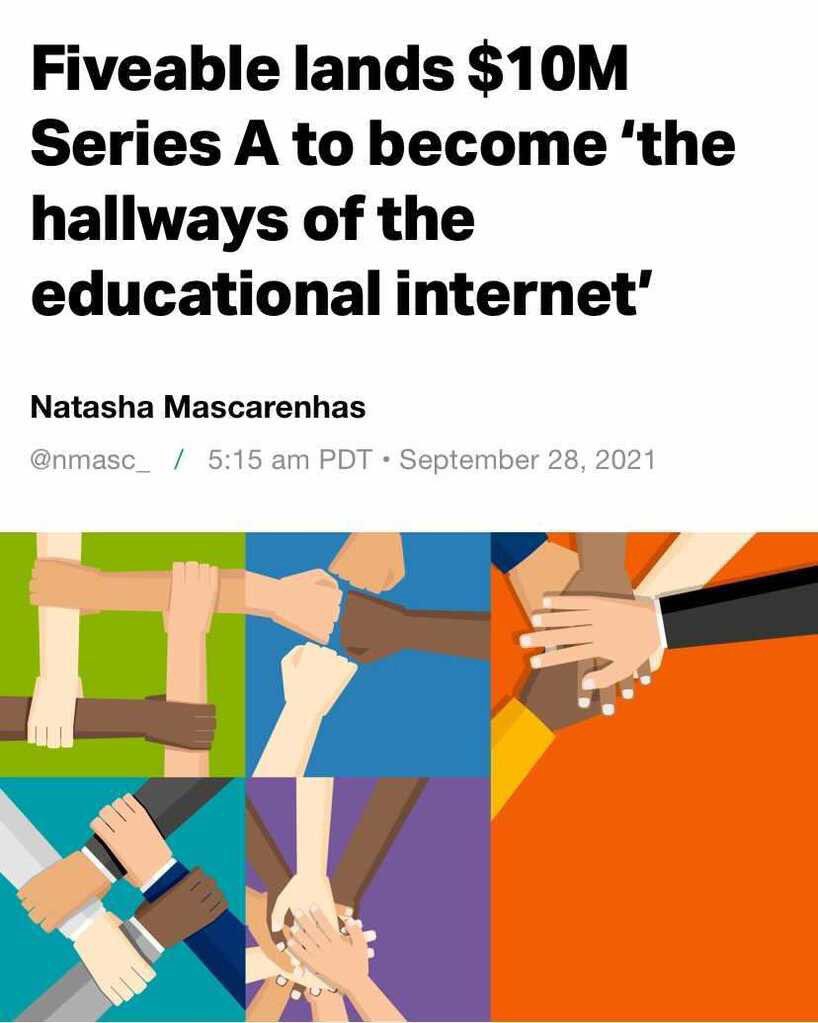 SerenaVentures's tweet photo. This is the kind of growth we like to see! Congratulations to @thinkfiveable on their incredible Series A. Helping students access social resources when they need it most! #thinkfiveable #serenaventures #edtech #startup #withfiveable #venturecapital #industrynews #collegeready https://t.co/cehckNuAR8