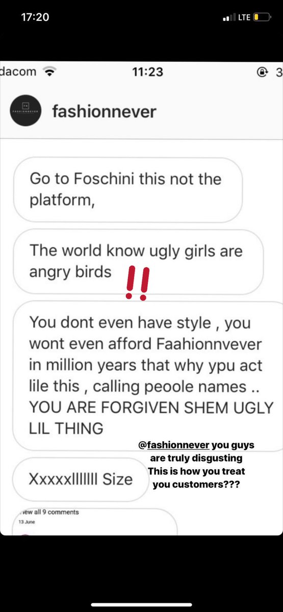 ShoniShonzurr's tweet photo. To call your paying customers ugly girls is actually disgusting https://t.co/FeWCgnYfaL