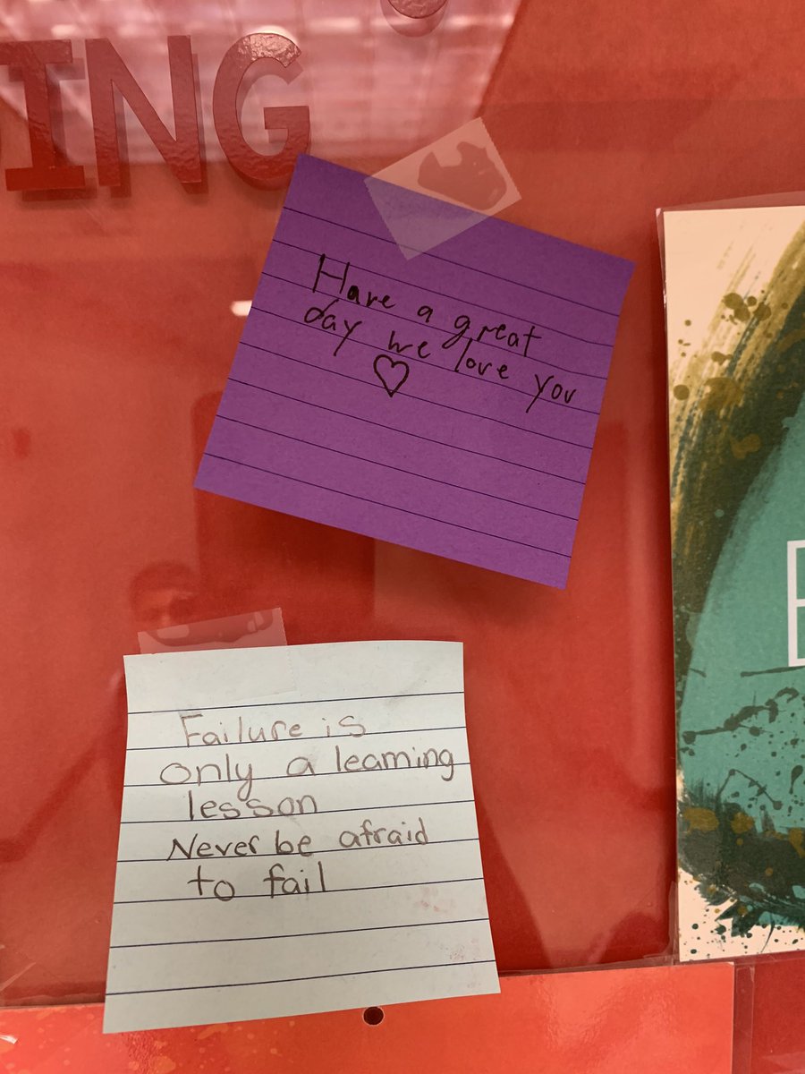 mslleto's tweet photo. Today in advisory period we discussed how a positive mindset can het us through difficult times. Students wrote other students notes of encouragement and posted outside the classroom ❤️💛 @LetoHighSchool @LHSMcCoy https://t.co/pXqKXmrJmP