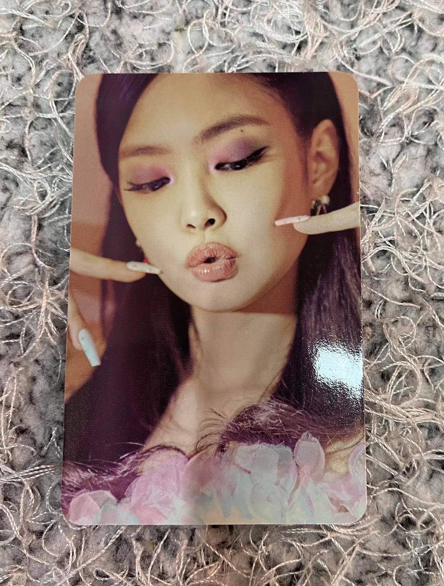 BLACKPINK 4+1 photobook ジェニ トレカ BLACKPINK JENNIE 4+1 photo book Official Photocard PC Photo card