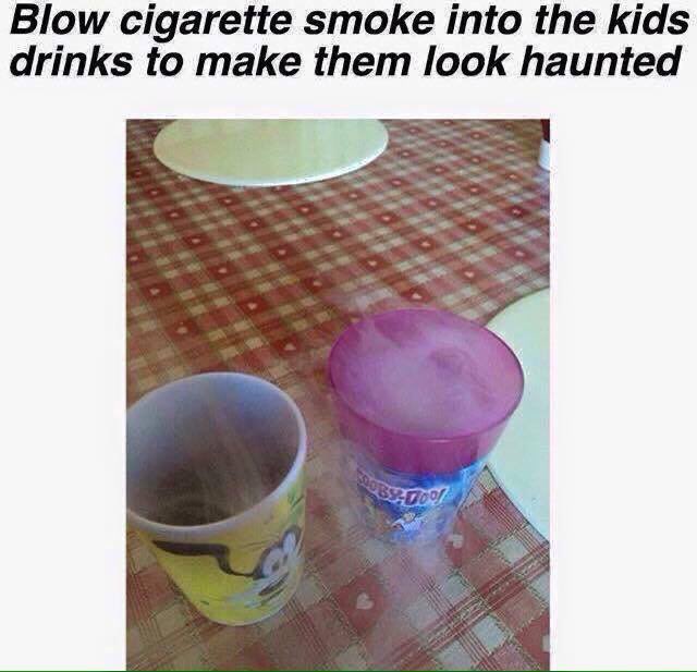 TheRealCodyCook's tweet image. I discovered a cool Halloween trick for extra spookiness