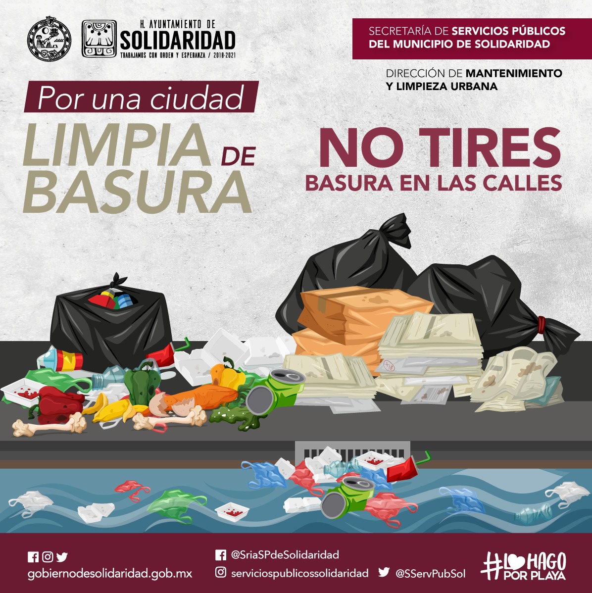 Secretaría de Servicios Públicos de Solidaridad tweet media