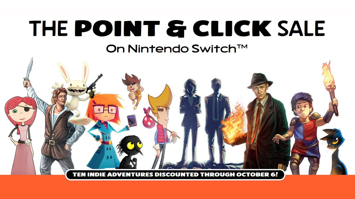 headwaregames's tweet photo. A whole host of awesome adventure games are currently on sale on the Switch! You can grab Guard Duty for 50% off :)

Find out more: https://t.co/A2eO5WB4T0 https://t.co/qAtBuyYNeo