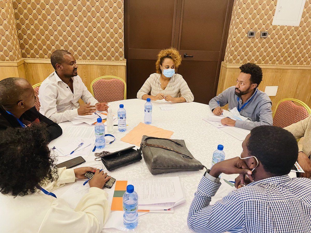 IGADISSP's tweet photo. DAY 2: very productive & interactive sessions covering #technology #SM vs. #Terrorism, #Ethiopia|s data & online landscape, #SocialMedia presence of #TerroristNetworks vs #SecurityInstitutions. Participants passionately discussing in groups re case studies/scenarios 👇🏽. @EUtoAU https://t.co/1diZVFuKd1