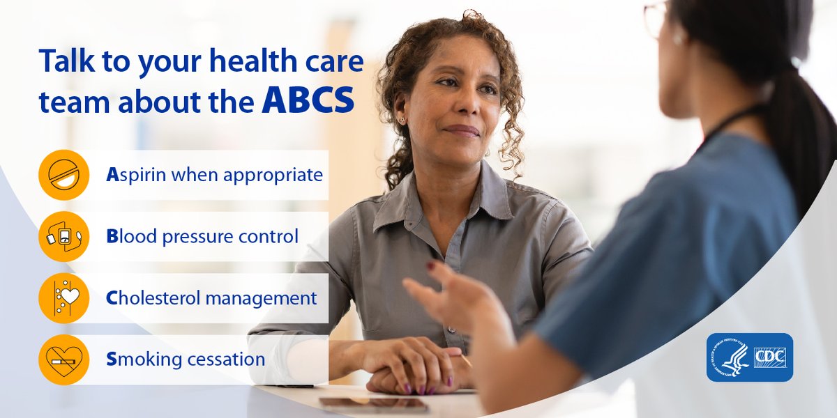 It’s #WorldHeartDay, but #HeartHealth is important all year round! Know the ABCS of heart health to help you reduce the risk for #HeartDisease and heart attacks. bit.ly/3nir9ke