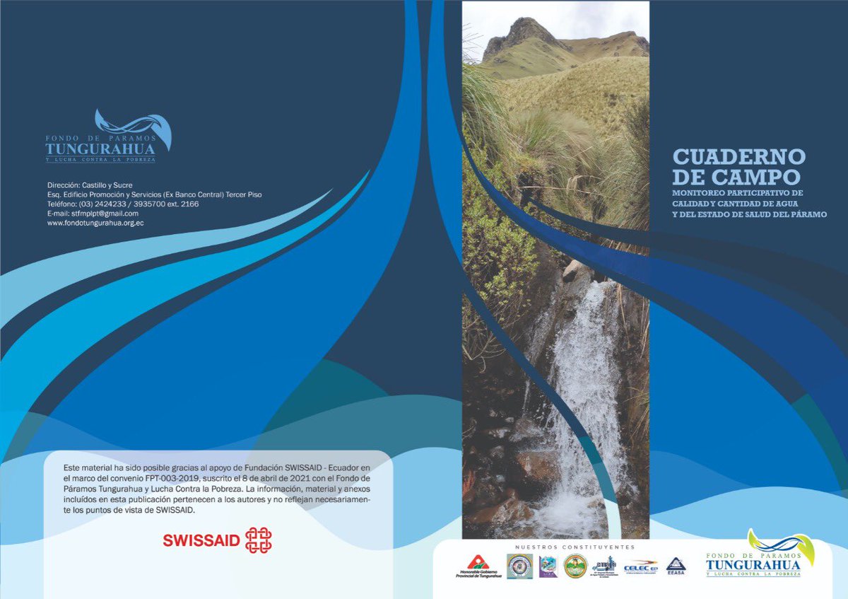 FOPARTUN's tweet photo. El Fondo de Páramos Tungurahua y Lucha Contra la Pobreza, cuenta con herramientas de trabajo, con el objetivo de conservar y preservar el ecosistema páramo, para garantizar Agua en Cantidad y Calidad para los Tungurahuenses. 💦💧🌱

#ElAguaNosUne #ecuador🇪🇨 #elaguaesvida💦💧🌎 https://t.co/sBWUiHDTEt