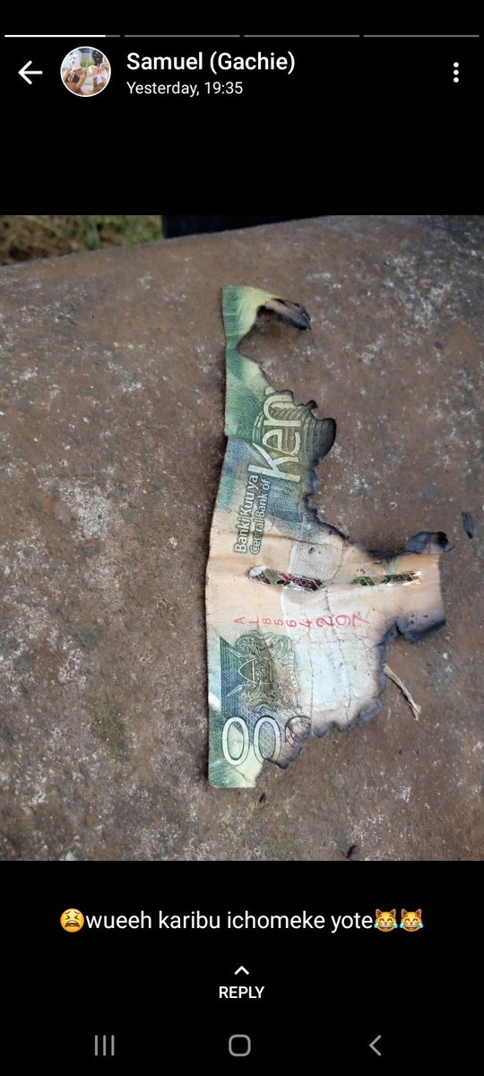SirTim_Alukwe's tweet photo. Have just accidentally  burned my cash that I had on me .
And this harsh economy I feel like........

Someone help please 😭 https://t.co/010hXkTShk