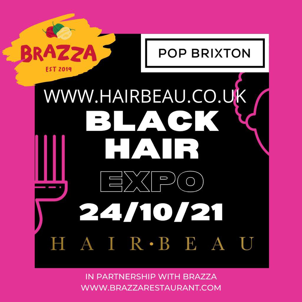 HairBeauUK (@hairbeauuk) on Twitter photo Hi <a href="/PeckhamPalms/">The Palms #BlackLivesMatter</a> We are having our first ever Hair Expo to celebrate Black History Month.
You can shop all things hair, listen to talks and take part in workshops! Prizes also to be won!
Save the date and please share x
24th October at Pop Brixton
12pm-5pm
Free Entry Hi <a href="/PeckhamPalms/">The Palms #BlackLivesMatter</a> We are having our first ever Hair Expo to celebrate Black History Month.
You can shop all things hair, listen to talks and take part in workshops! Prizes also to be won!
Save the date and please share x
24th October at Pop Brixton
12pm-5pm
Free Entry